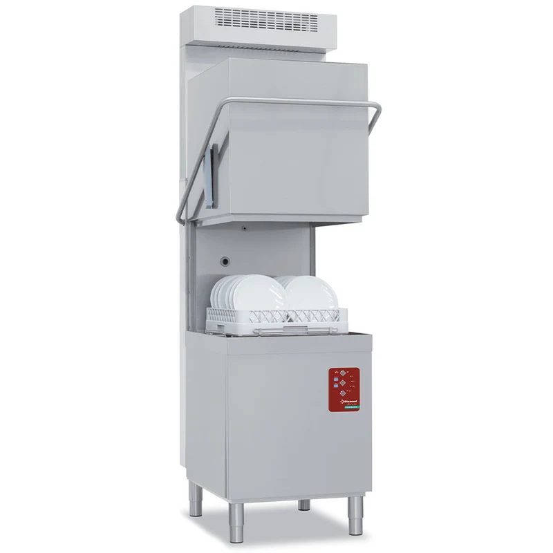 Gastronomie Haubenspülmaschine mit Dampfkondensator & Wärmerückgewinnung , Korb 500x500 mm, DCS9/6-RC