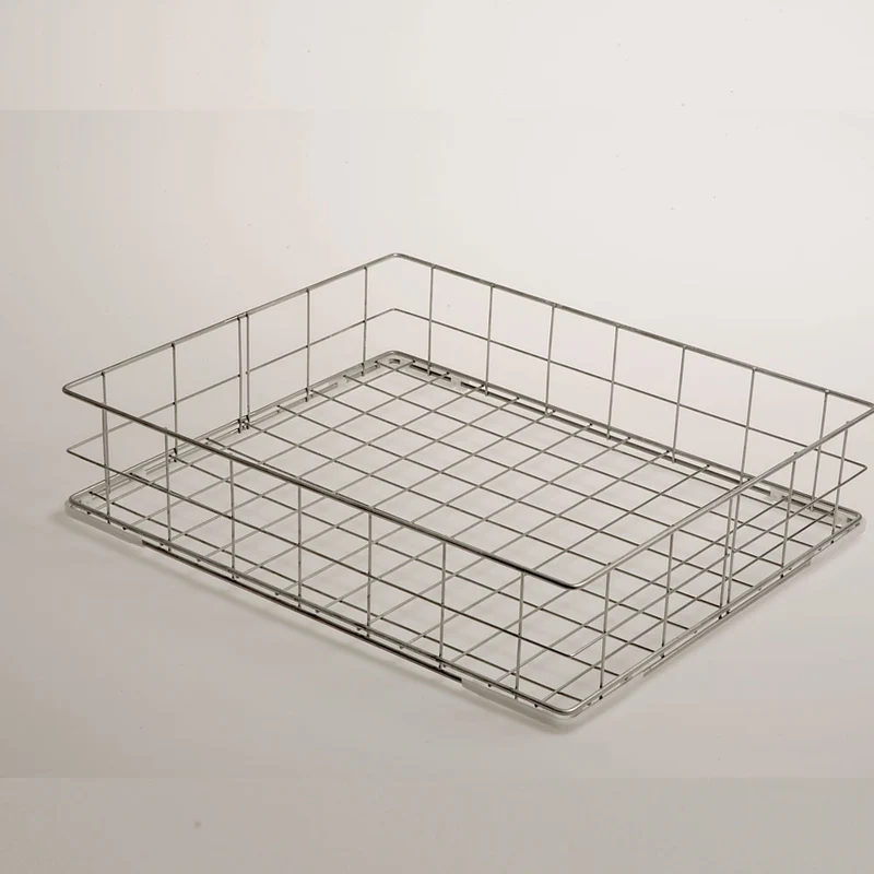 Universal-Spülkorb aus Edelstahl für Topfspülmaschinen , 500x600 mm, DCLP-50