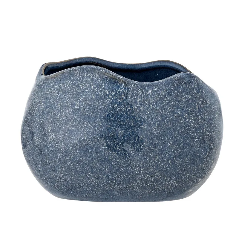 Pennie Blumentopf, Blue, Steingut
