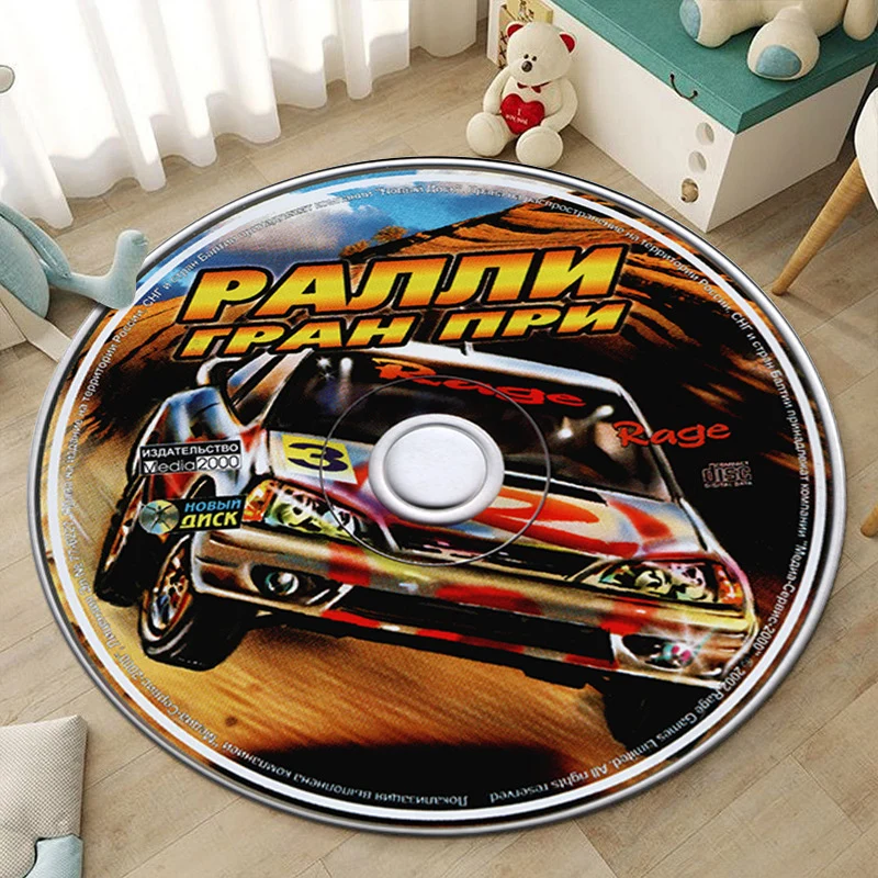 Rennsport-Themen-Teppich