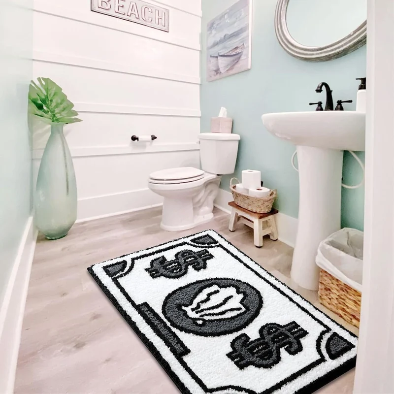 Plüsch Badezimmer Bodenmatte