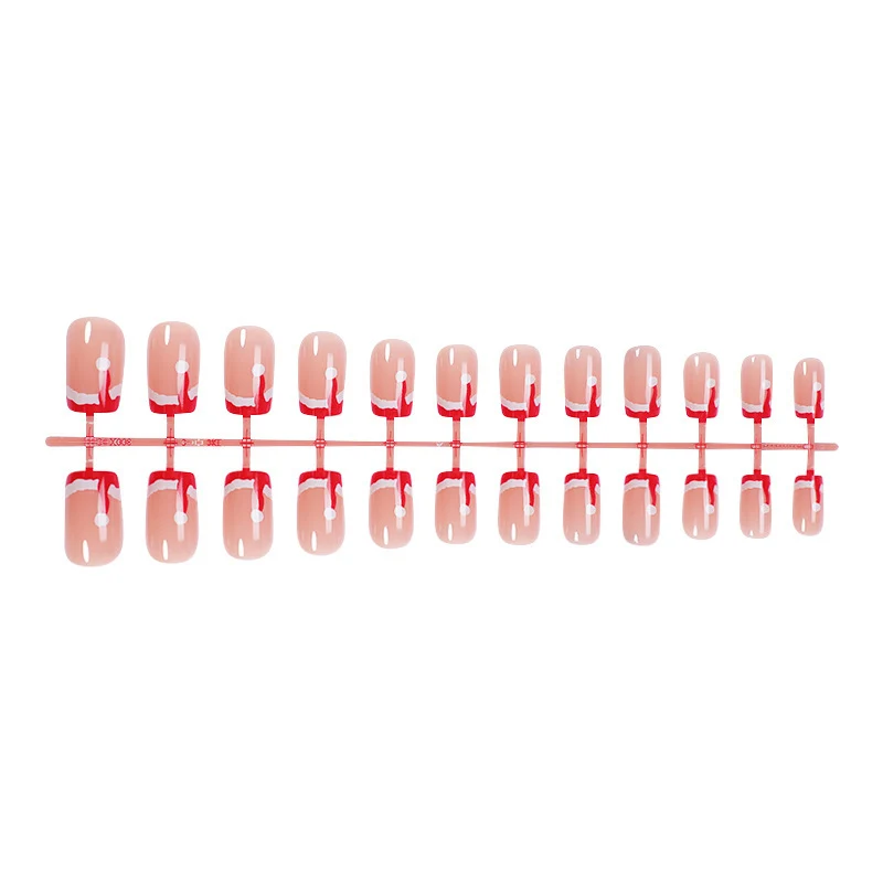 Kreatives Kunstnagelset mit festlichem Weihnachtsdesign Karnz