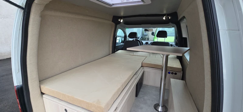 Hochflexibler Nadelfilz, Filz Beige für Wohnmobile, Camper, Wohnwagen
