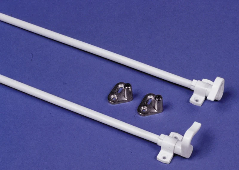 Drehstangenset Push-Lock weiss