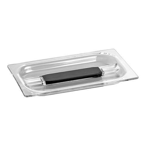 Prozoren polikarbonatni gastronorm pokrov GN 1/9 | Utz | 17.6 x 10.8 cm | -30 °C do 100 °C