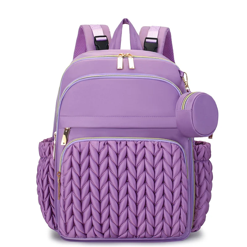 Chic Mehrfachfach-Rucksack mit stilvollem geflochtenem Design Karnz