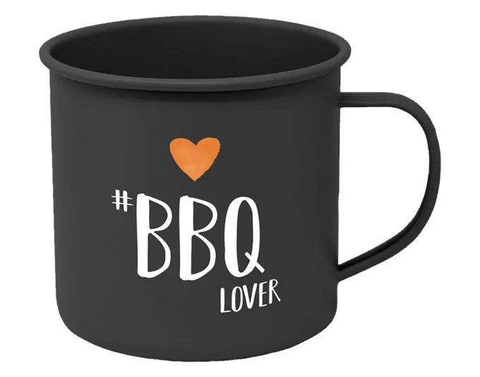 PPD Henkelbecher Happy Metal Mug BBQ Lover