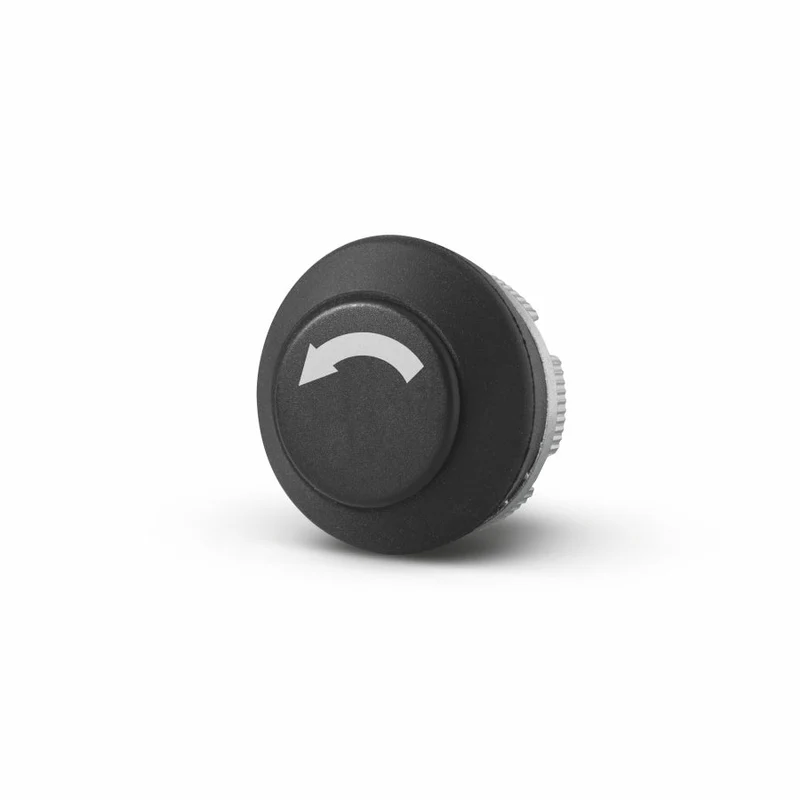 Giovenzana PLN027 Pendant Push Button Black left-hand rotation symbol