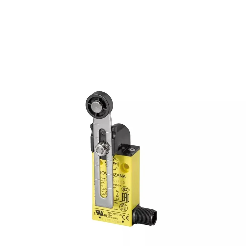 Giovenzana FCTML05Z11D Pre-Wired Limit Switch 30mm fork lever NC+NO M12