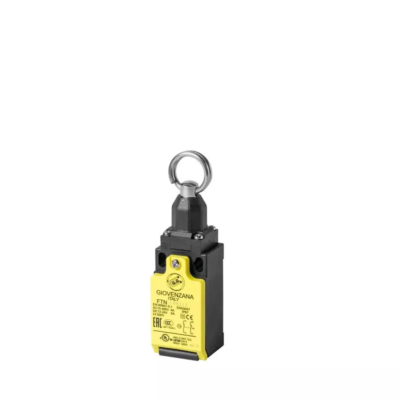 Giovenzana FTN198X11 Limit Switch stainless steel roller lever NC+NO slow-action