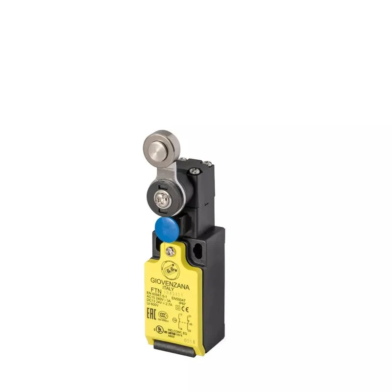 Giovenzana FTN1R43Z11 Limit Switch 30mm Manual Reset adjustable V-roller lever N