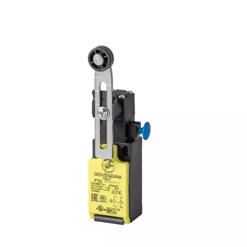 Giovenzana FTN1R44Z11 Limit Switch 30mm Manual Reset adjustable V-roller lever N