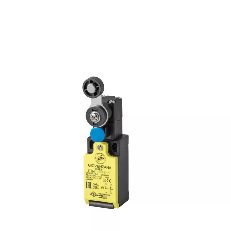 Giovenzana FTN1R38Z11 Limit Switch 30mm Manual Reset plunger NC+NO M16