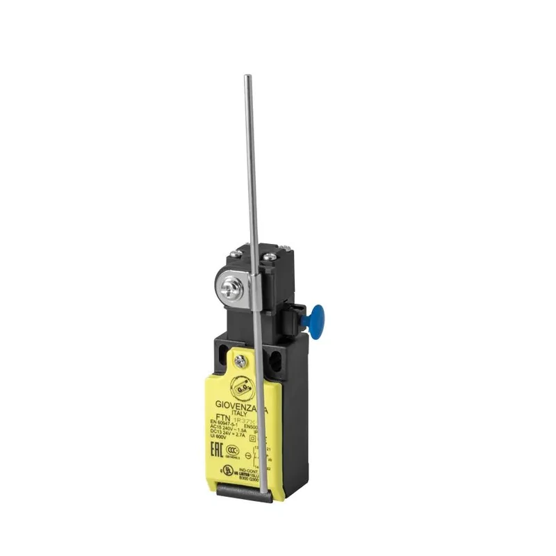 Giovenzana FTN1R37Z11 Limit Switch 30mm Manual Reset push rod NC+NO M16