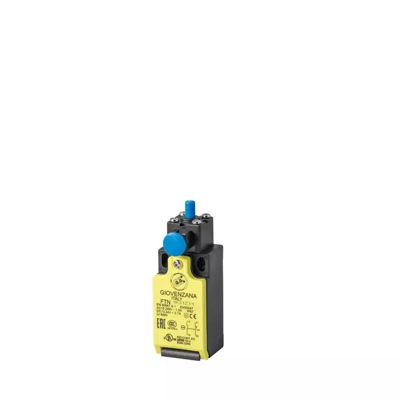 Giovenzana FTN1R31Z11 Limit Switch 30mm Manual Reset roller lever NC+NO M16