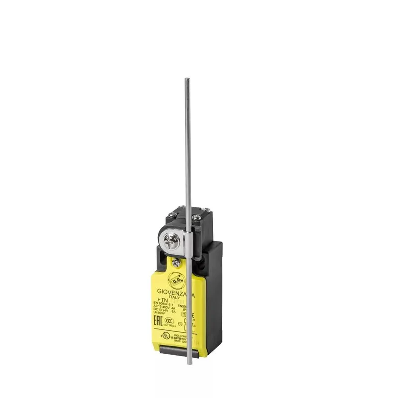 Giovenzana FTN137Z11 Limit Switch 30mm push rod NC+NO snap-action M16
