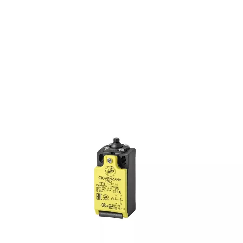 Giovenzana FTN131Z11 Limit Switch 30mm roller lever NC+NO snap-action M16