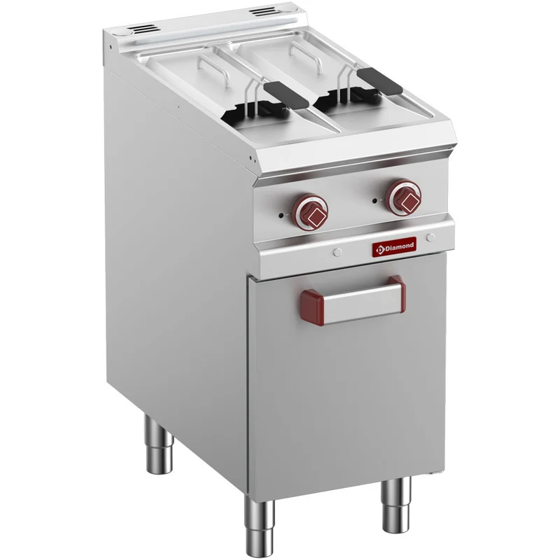Profi Doppel-Standfritteuse elektrisch , 2x 7 Liter , 10,5 kW, E7/F2V7A4-N