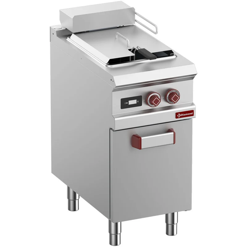 Profi Elektro-Standfritteuse 15 Liter , Kaltzonenbecken , 15 kW, E7/F15A4-NAP