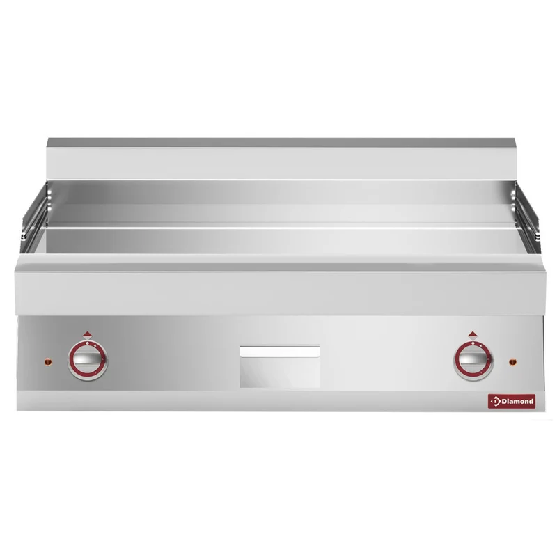 Profi Elektro Grillplatte 100cm , Glatte Bratfläche, hartverchromt, E65/PLCD10T-230V/3-N