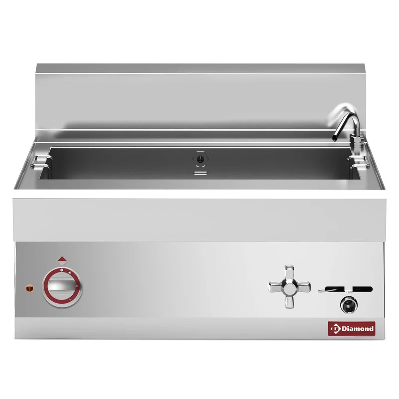Profi Elektro-Pastakocher 40 Liter , Tischgerät mit Wasseranschluss, E65/CP7T-230V/3-N