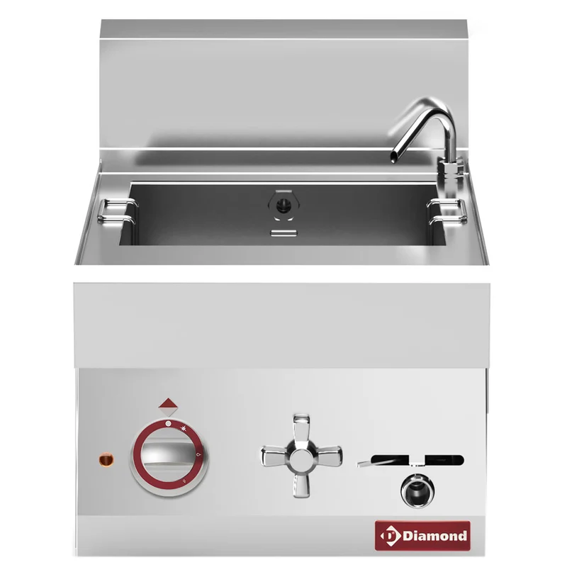 Profi Elektro-Pastakocher 20 Liter , Tischgerät aus Edelstahl, E65/CP4T-N