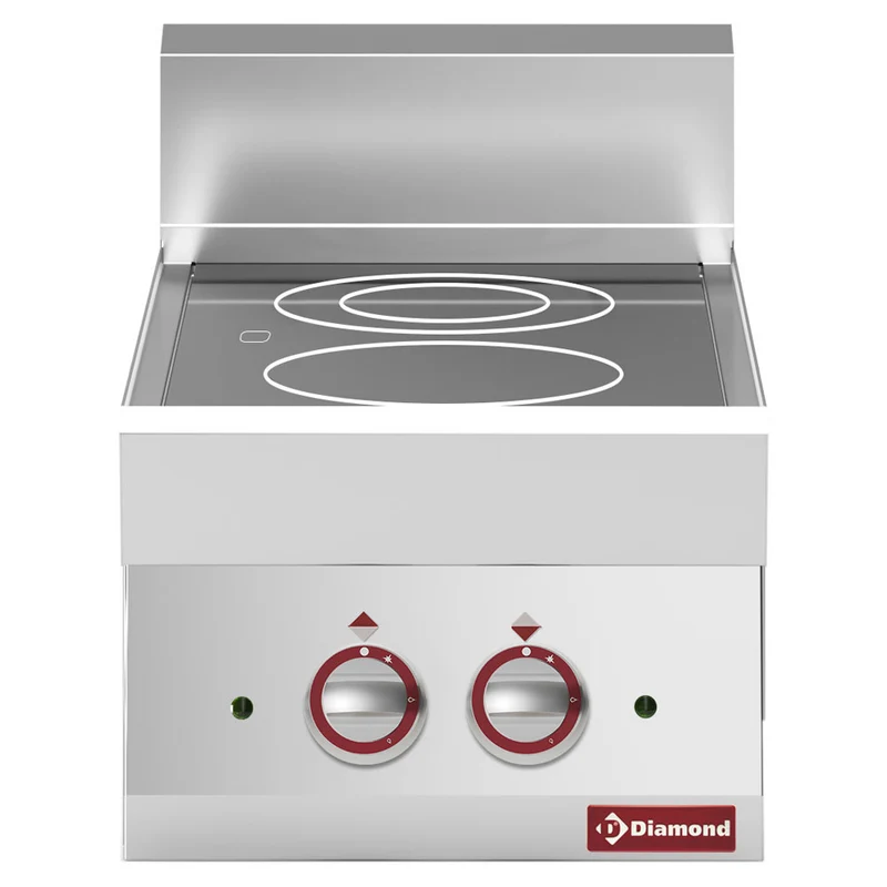 Glaskeramik-Kochfeld Tischgerät - 2 Kochzonen, 4,6 kW, Serie 650, E65/2VC4T-230V/3-N