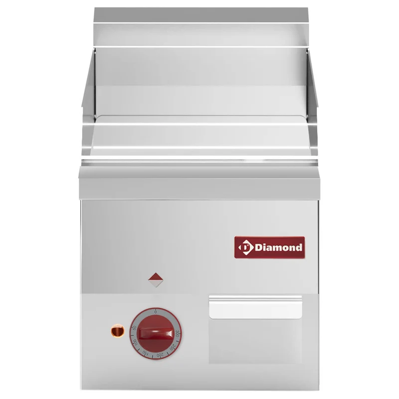 Profi Elektro-Griddleplatte, glatt & hartverchromt , 30 cm Bratfläche, E60/PLCD3T-N