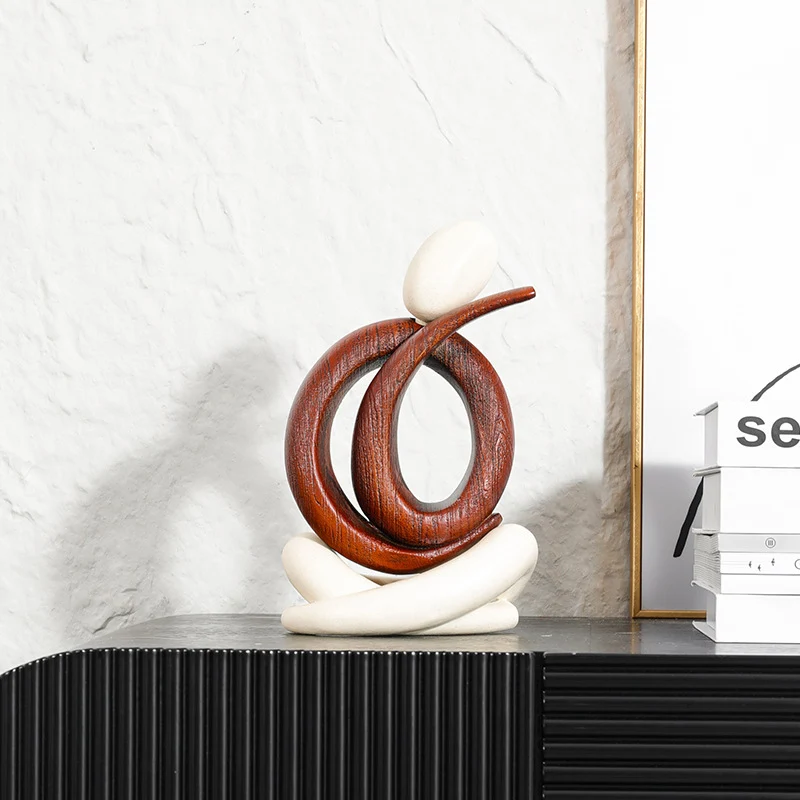 Dekorative abstrakte menschliche Figur Skulptur