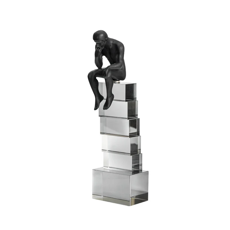 Zeitgenössische reflektierende abstrakte Skulptur