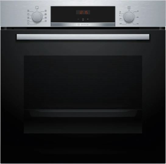 Serie 4 Einbau-Backofen 60 x 60 cm Edelstahl HBA514BS3