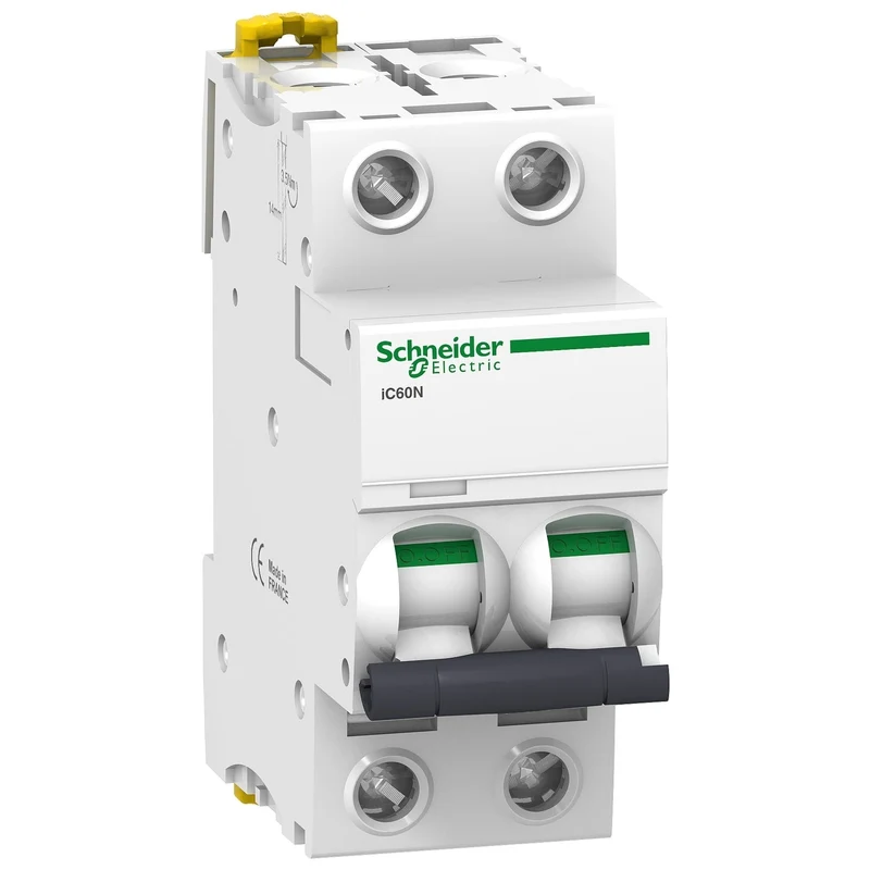 Schneider A9F73210 Acti9 iC60N MCB 2P B 10A 6kA