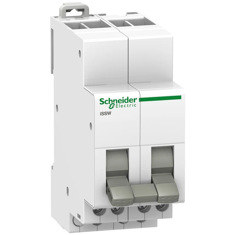 Schneider A9E18074 Acti9 iSSW Changeover Switch 2P 20A 250V 3-Pos