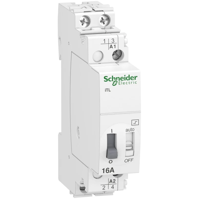 Schneider A9C30812 Acti9 iTL Impulse Relay 2P 2NO 16A