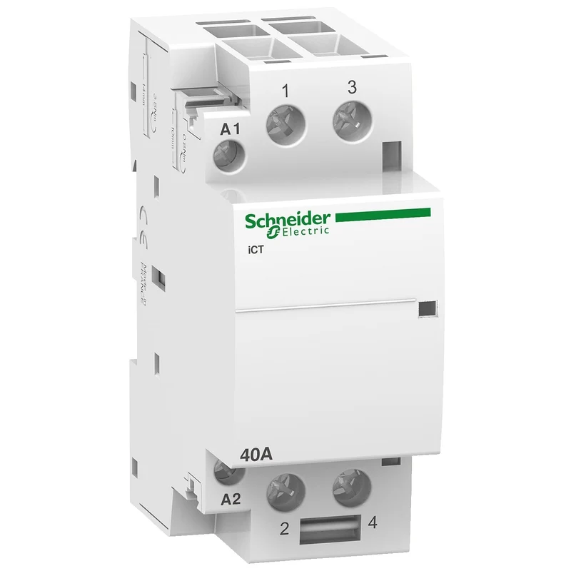 Schneider A9C20842 Acti9 iCT Contactor 2P 2NO 40A 250V AC