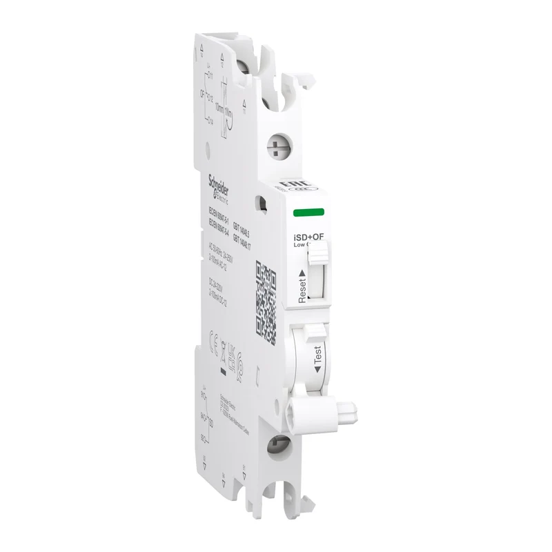 Schneider A9A26919 Acti9 iSD+OF Auxiliary Contact 2 C/O 2mA-100mA