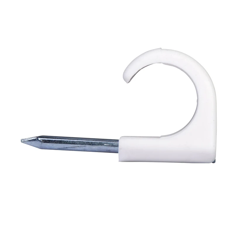 Schneider 2052011 Thorsman nail clip round 14-20mm 2.5x35mm white pack of 100