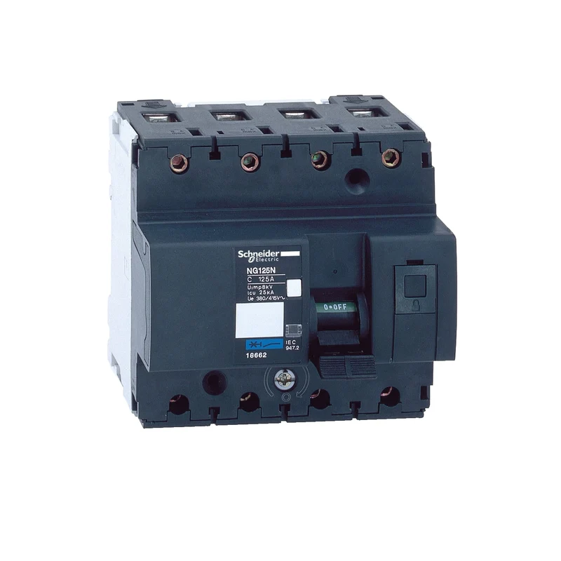 Schneider 18658 NG125N Circuit Breaker 80A 4P 25kA