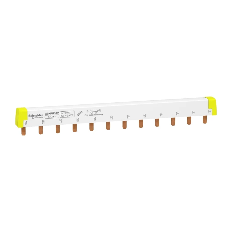 Schneider A9XPH312 Acti9 Comb Busbar 3P 12-Way 100A