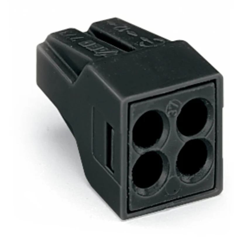 WAGO 773-514 PUSH WIRE Splicing Connector 4-Pole 2.5 mm² 400 V 24 - Pack of 100