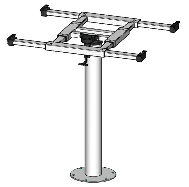 Ilse Technik Tischsäule mit X/Y-Verschiebung, alu