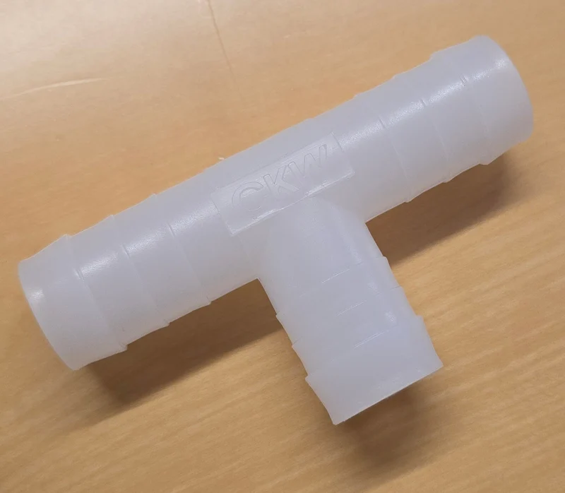 T-Verbinder / T-Stück für Frischwassersysteme / T-Schlauchverbinder 25mm 1 Stück