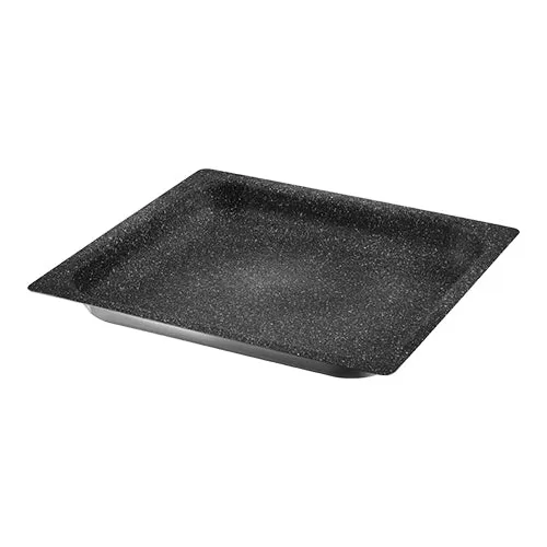 Risoli aluminijasti GN 2/3 pekač z neoprijemnim premazom | Raven rob | H40 mm | 35.4 x 32.5 cm