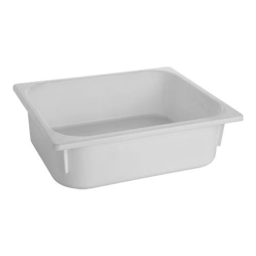 GN 1/2 polipropilenska gastronorm posoda 100 mm | Utz | bela | 6 L