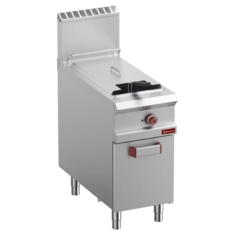 Profi Gas-Standfritteuse 21 Liter , 21 kW , Bautiefe 900 mm, G9/F21A4-NY