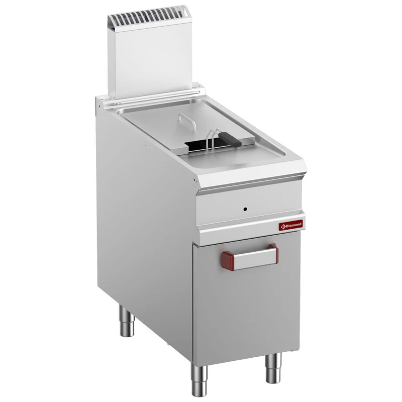 Profi Gas-Standfritteuse 18 Liter , 1 Becken , 18 kW, G9/F18A4-N