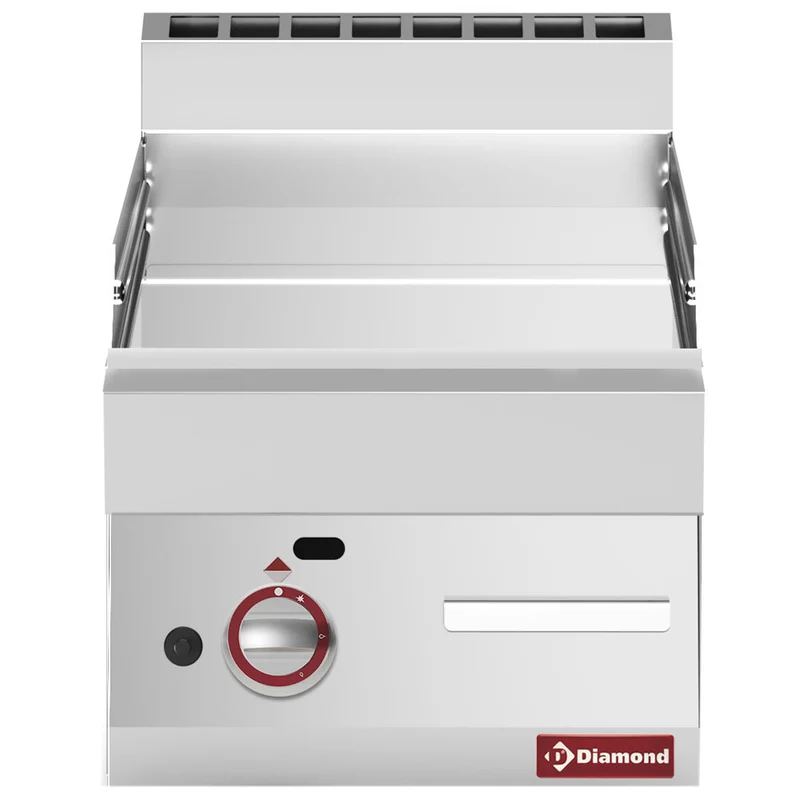 Gas-Griddleplatte glatt, hartverchromt , 40 cm Tischgerät, G65/PLCD4T-N