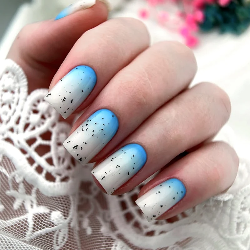 Gradient Gel Nagelkunst Verlängerungen Karnz