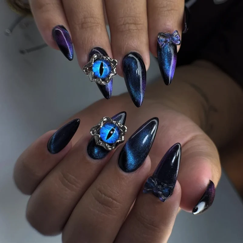 Gothic Fantasy Nagelkunst Set Karnz