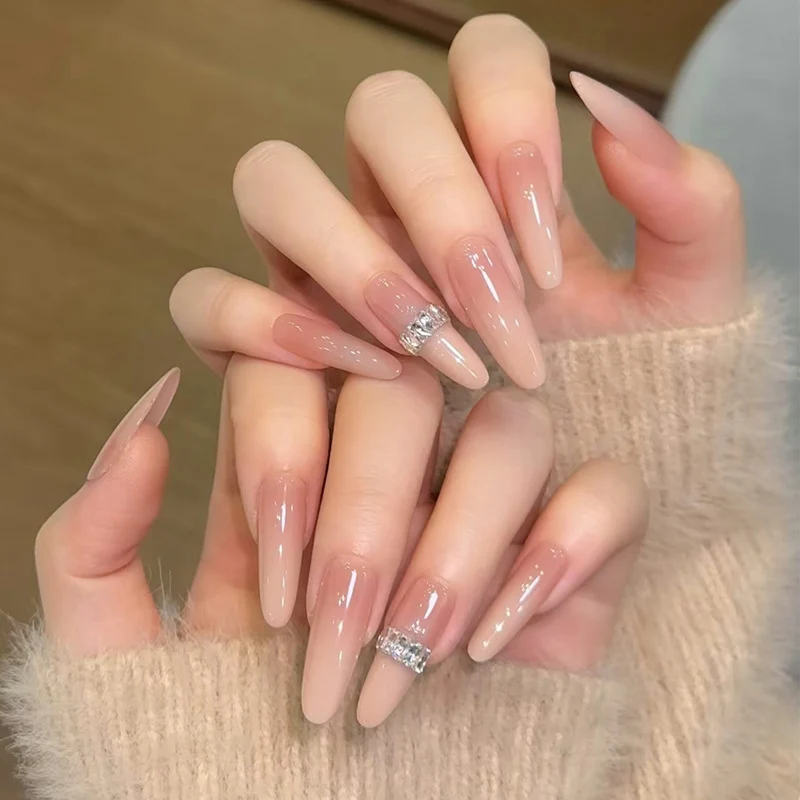 Premium Elegante Stiletto Gel-Nagelverlängerungen Karnz